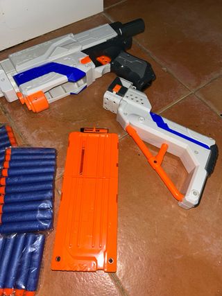Nerf Pistola más balas- Impresionante