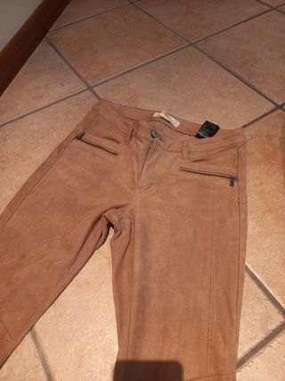 3 Pantaloni Jeans: Blu e Marrone