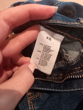3 Pantaloni Jeans: Blu e Marrone
