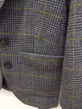 Chaqueta Blazer Gris Mujer M