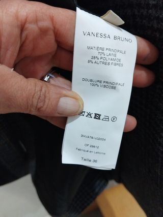 Chaqueta Blazer Gris Mujer M