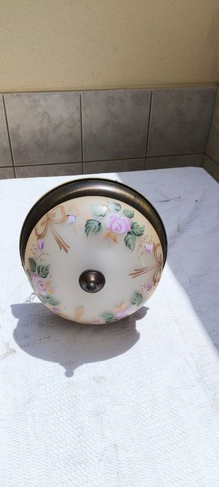 Lampara techo vintage - Flores