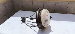 Lampara techo vintage - Flores