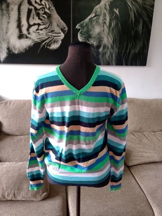 Jersey rayas Zara multicolor