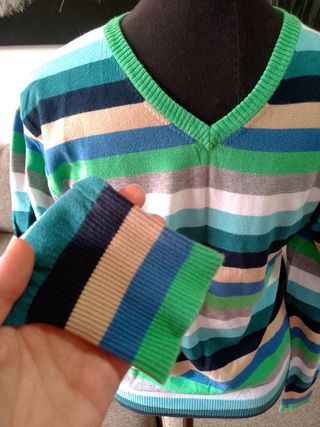 Jersey rayas Zara multicolor