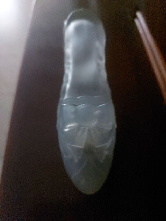 Frasco perfume vintage cristal