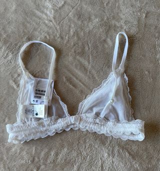 Reggiseno Monki bianco a triangolo