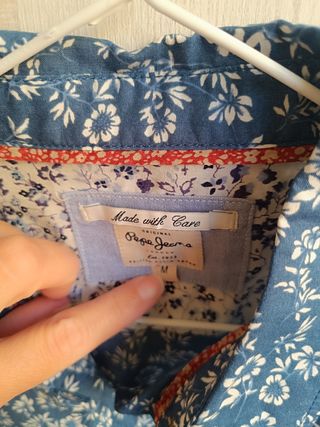 Camisa Pepe Jeans - Azul floral
