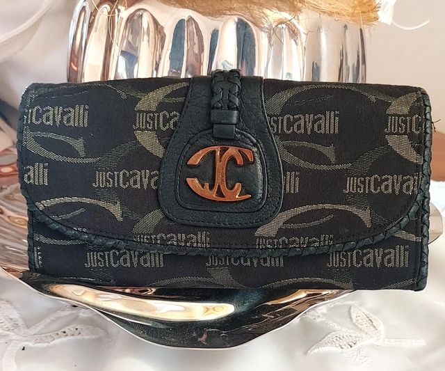 Portafoglio Roberto Cavalli vintage