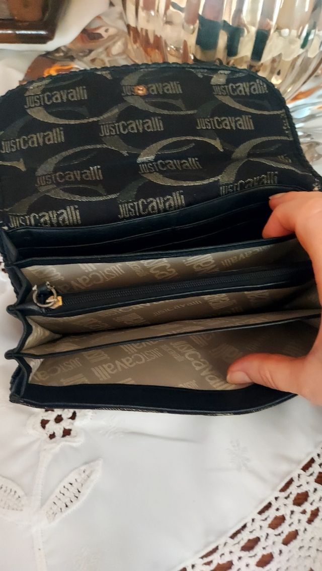Portafoglio Roberto Cavalli vintage