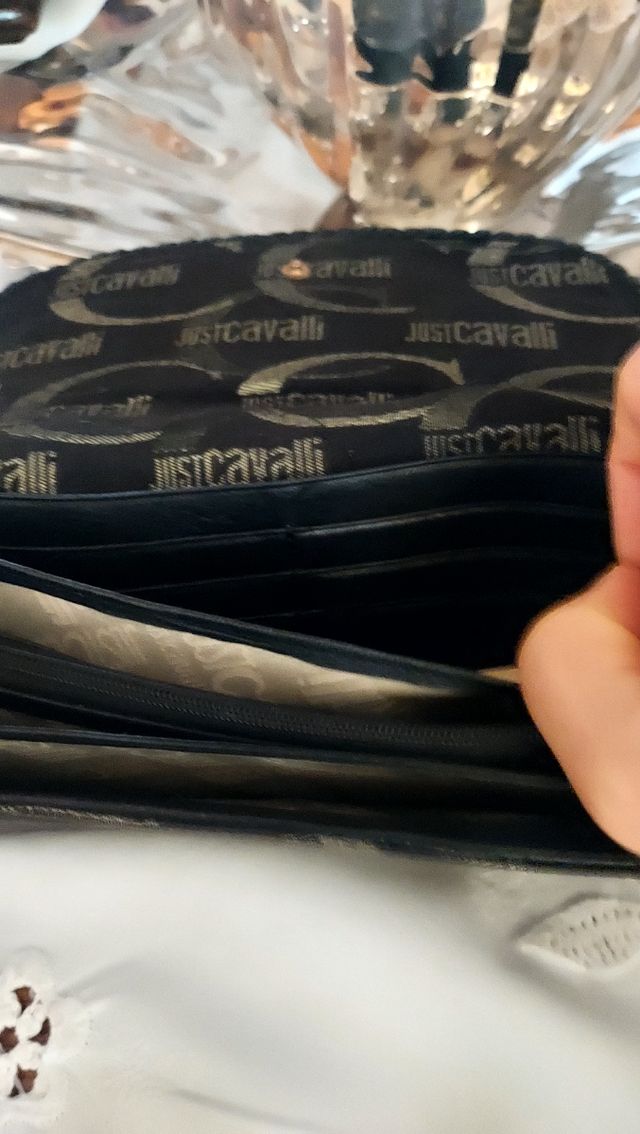 Portafoglio Roberto Cavalli vintage