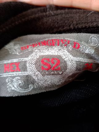 Jersey Springfield rayas rojas-marrón