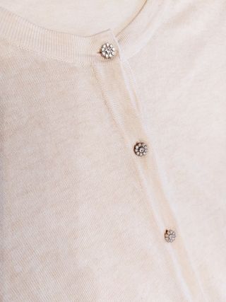 Chaqueta punto ligero Sfera beige Talla S