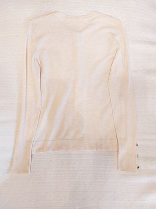 Chaqueta punto ligero Sfera beige Talla S