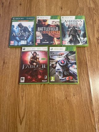 lote de juegos Xbox 360 