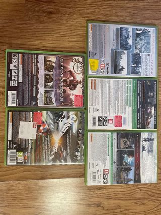 lote de juegos Xbox 360 