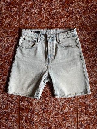 Shorts vaqueros Zara - Azul claro