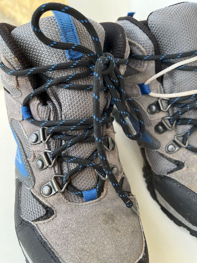 Botas montaña HI-TECH grises-azules