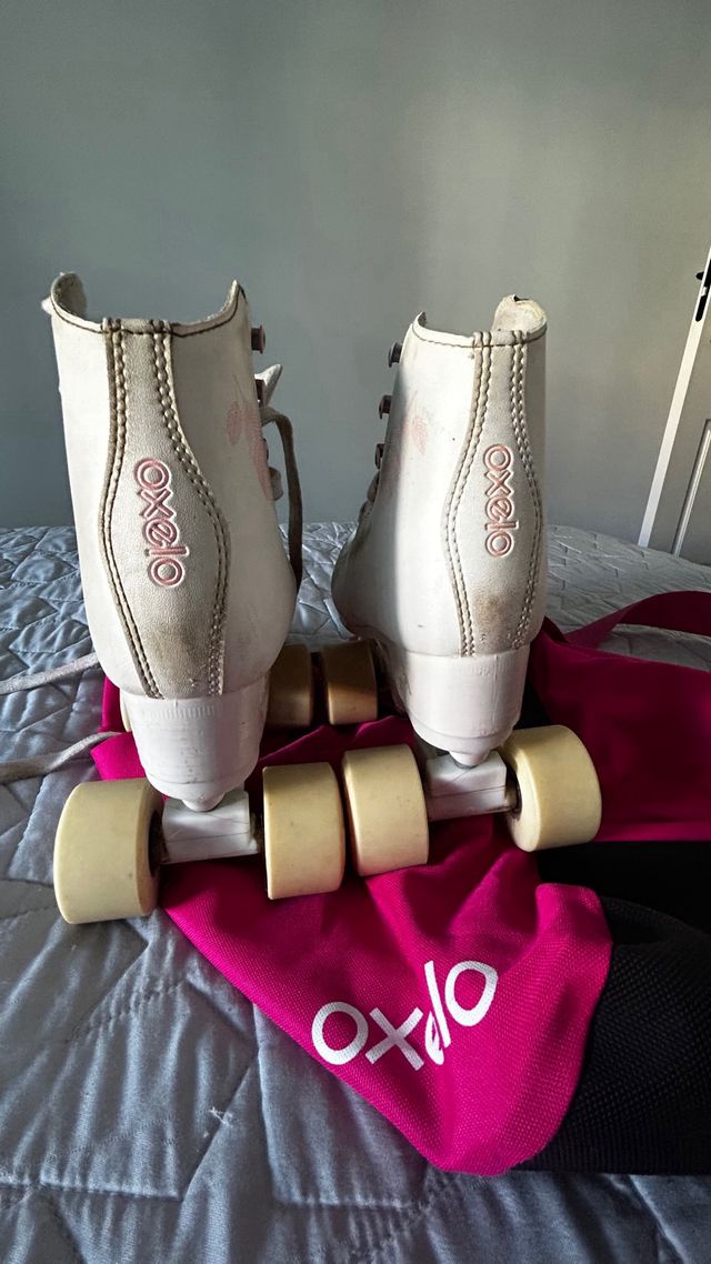 Patines 4 ruedas niña - usados