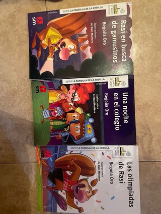 Colección libros la pandilla de la ardilla.