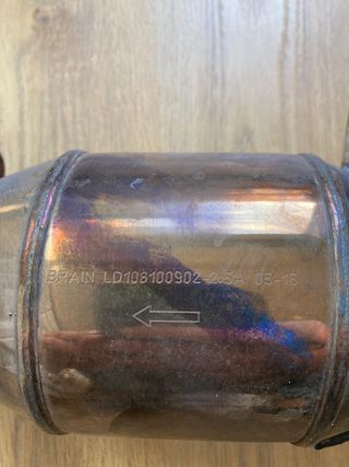 Catalizador 200 Celdas Brain para Abarth 500.