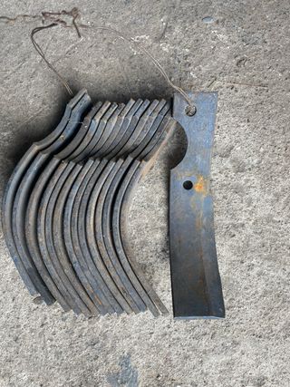 Cuchillas  (15) para rotovator/motoazada nuevas