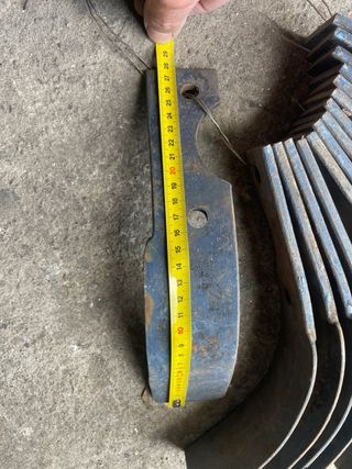 Cuchillas  (15) para rotovator/motoazada nuevas