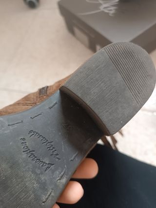 Botines Marrón Piel