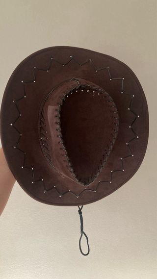 Sombrero vaquero marrón