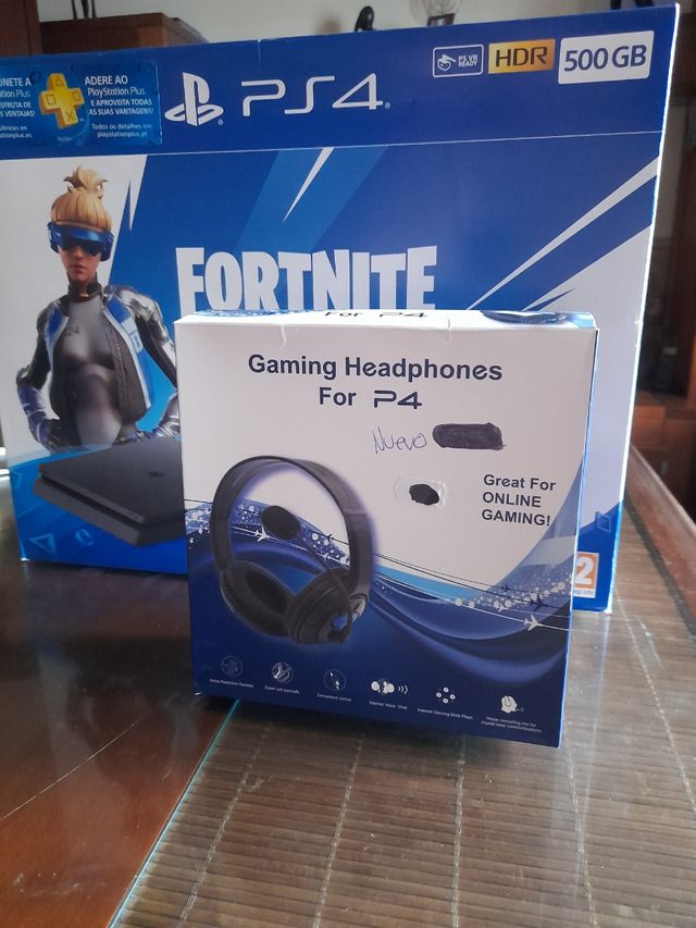 PS4 Slim 500GB + Fortnite