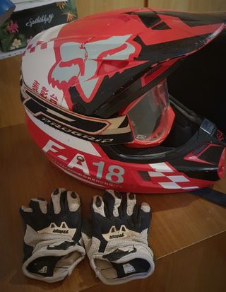 Casco motocross Fox - YM 49-50cm