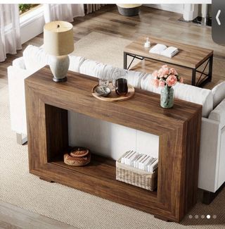 Consolle rustica in legno Mesa 47.2" 