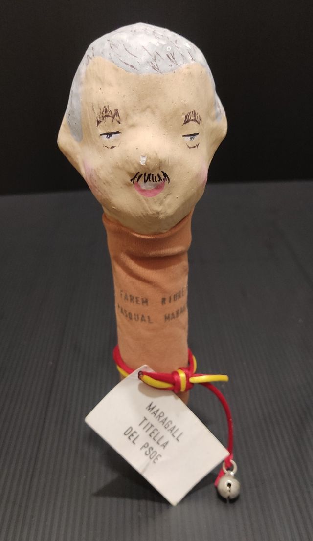 Títere satírico de Pasqual Maragall