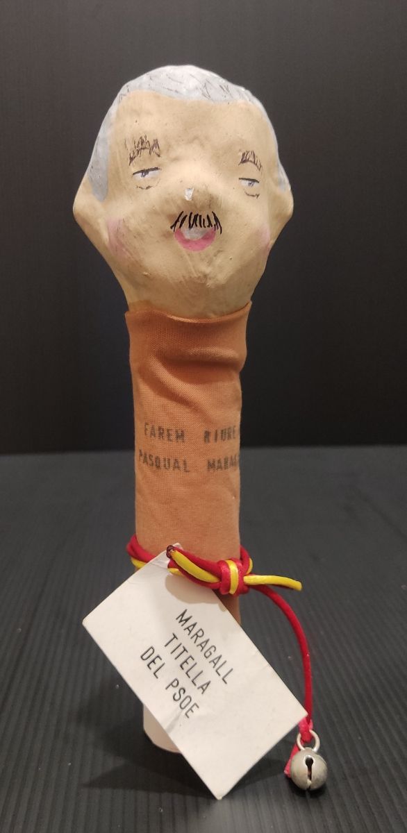 Títere satírico de Pasqual Maragall