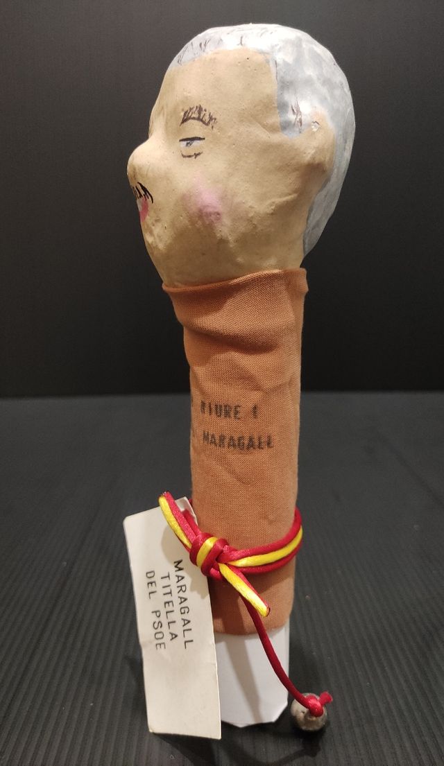 Títere satírico de Pasqual Maragall