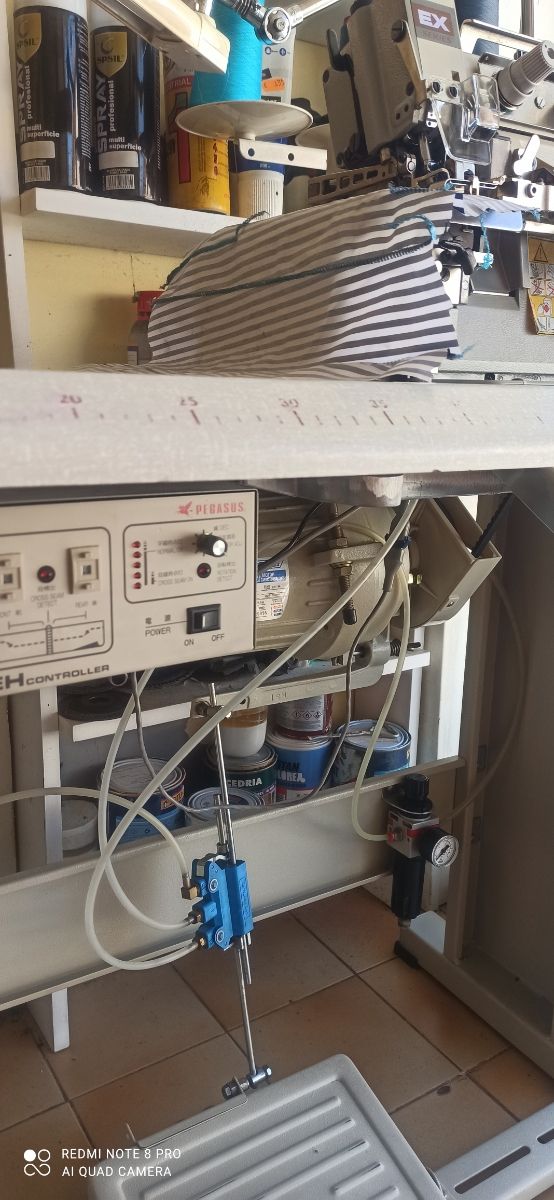 Remalladora EX PEGASUS Cortahilos de 3 hilos