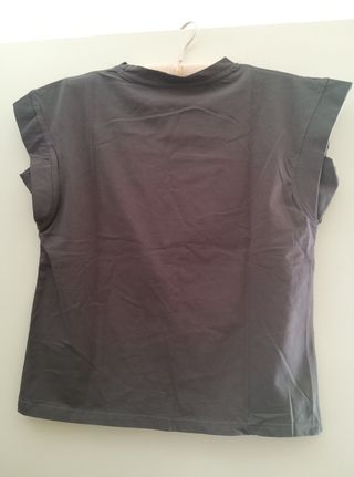 Camiseta gris - T-shirt gráfica