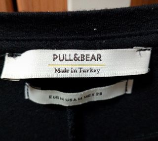 Vestido negro Pull&Bear M