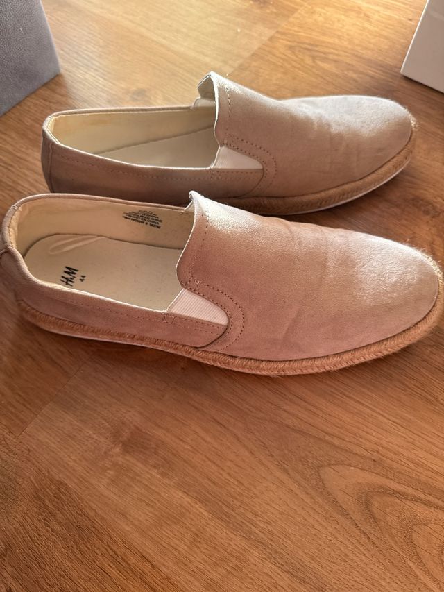 Zapatos H&M verano beige - talla 44 usados 3 veces