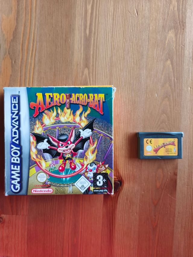 Aero the Acrobat GBA (Game Boy Advance)