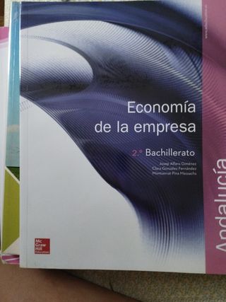 LA - Economia de la empresa 2 Bachillerato. Lib...