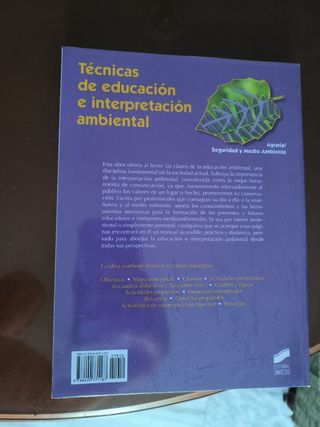 Técnicas de educación e interpretación ambiental