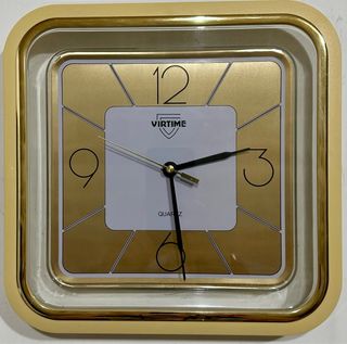 Orologio Virtime vintage dorato
