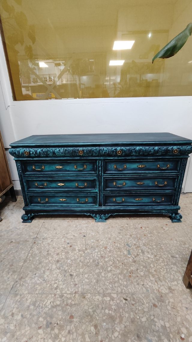 Cómoda aparador vintage actualizada