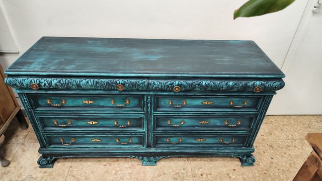 Cómoda aparador vintage actualizada