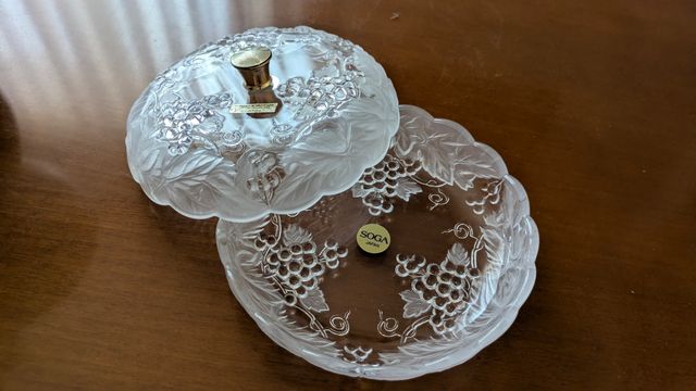 Bombonera cristal Soga