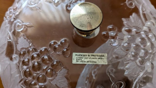 Bombonera cristal Soga