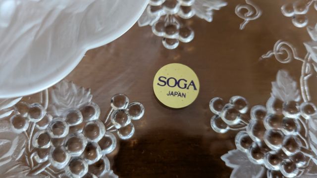 Bombonera cristal Soga