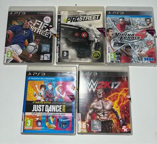 5 Juegos PS3 Variados