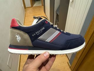 Zapatillas U.S. Polo Assn. - Azul Beige